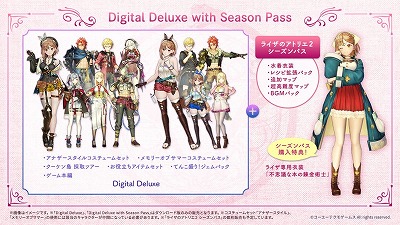 画像ギャラリー No.007のサムネイル画像 / 「ライザのアトリエ2」の“Digital Deluxe”が発売決定&予約受付スタート。シーズンパスやDLCの配信スケジュールも公開