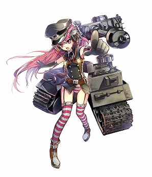 画像ギャラリー No.032のサムネイル画像 / 【PR】放置系シューティングストラテジー「ポルト・ミラージュ」は兵器を擬人化した女の子たちが大活躍! 似鳥沙也加さんをモデルにしたキャラがもらえる事前登録を受付中