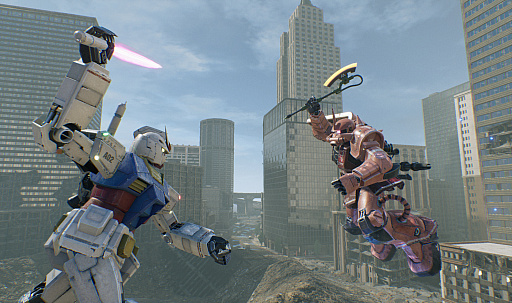 画像ギャラリー No.003のサムネイル画像 / 「機動戦士ガンダム 戦場の絆II」，第1弾PVとキービジュアル，新筐体が公開。機体カテゴリーごとの特殊アクションやMSデッキシステムの紹介も
