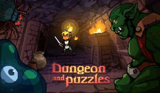 画像ギャラリー No.001のサムネイル画像 / PC向けパズルアクション「ダンジョンとパズル」がSteamで配信開始