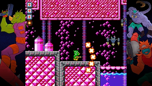 画像ギャラリー No.006のサムネイル画像 / レトロスタイルのアクションゲーム「クラッシュフォース」がPS4とSwitchで配信スタート