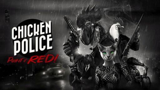 画像ギャラリー No.001のサムネイル画像 / 「Chicken Police - Paint it RED!」のPS4/Nintendo Switch版が本日配信開始。獣人達が繰り広げるハードボイルドな物語が楽しめる