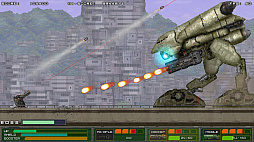 画像ギャラリー No.018のサムネイル画像 / 「MECHBLAZE」が11月7日に配信。近代兵器とスーパーメカが入り乱れて戦う横スクロールアクション
