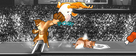 画像ギャラリー No.008のサムネイル画像 / マッチョな犬やイルカが大乱闘！「Fight of Animals: Arena」が2020年内にリリース。Steamページが公開に