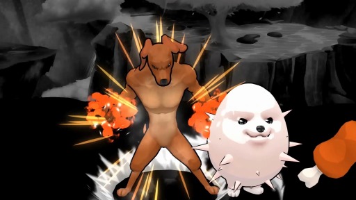 画像ギャラリー No.003のサムネイル画像 / 「Fight of Animals:Arena」に新ファイター“カンフーダックスフンド”が参戦。クリスマスコスチュームを追加
