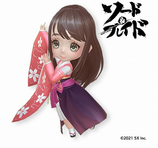 画像ギャラリー No.006のサムネイル画像 / 「ソード&ブレイド」が本日正式サービス開始。長濱ねるさんが出演するTVCMが5月14日より放映