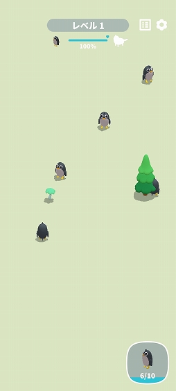 画像ギャラリー No.003のサムネイル画像 / ペンギン+ペンギン=?。スマホアプリ「マージキュートペット」を紹介する「(ほぼ)日刊スマホゲーム通信」第2460回