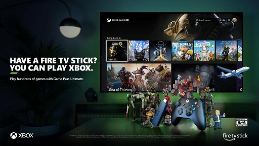 画像ギャラリー No.002のサムネイル画像 / 「Fire TV Stick 4K 第1世代」「Fire TV Cube 第3世代」でもXboxのゲームが遊べるように。クラウドゲーミング対応機種を4モデルへ拡大