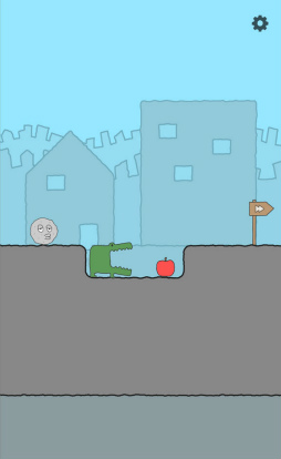 画像ギャラリー No.003のサムネイル画像 / ゆるゆるな世界で。スマホ向け謎解きゲーム「止まるなコロッコ」を紹介する「（ほぼ）日刊スマホゲーム通信」第2480回