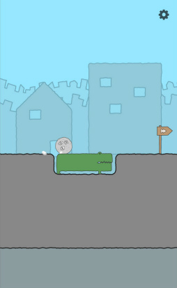 画像ギャラリー No.004のサムネイル画像 / ゆるゆるな世界で。スマホ向け謎解きゲーム「止まるなコロッコ」を紹介する「（ほぼ）日刊スマホゲーム通信」第2480回