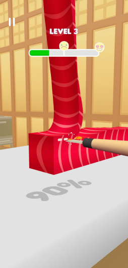 画像ギャラリー No.008のサムネイル画像 / ジャパニーズお刺身を一丁。スマホ向けアクション「Sushi Roll 3D」を紹介する「（ほぼ）日刊スマホゲーム通信」第2492回