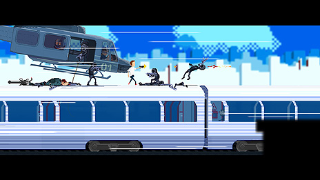画像ギャラリー No.007のサムネイル画像 / ハイスピードACT「スピードリミット」のSwitch版とPS4版が本日リリース。ジャンル“ごちゃ混ぜ”の，レトロゲームの面白さを詰め込んだ一作