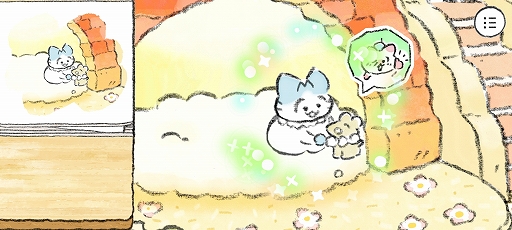 画像ギャラリー No.006のサムネイル画像 / 絵画のパーツを正しい位置に設置しよう。スマホ向けパズルゲーム「ねこのデザイナー」を紹介する「(ほぼ)日刊スマホゲーム通信」第2495回