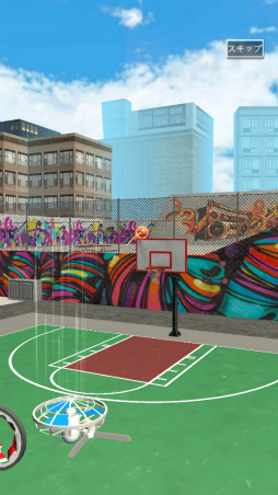 画像ギャラリー No.008のサムネイル画像 / ボールを弾いてゴールへ。スマホ向けアクション「Slingshot Basketball!」を紹介する「（ほぼ）日刊スマホゲーム通信」第2497回