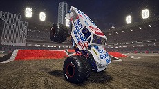 画像ギャラリー No.009のサムネイル画像 / PS4/Switch版「Monster Jam Steel Titans 2」が本日リリース。5トン級の巨大トラックが空を舞うスタントアクションを最大6人で楽しめる