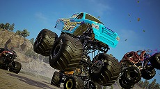 画像ギャラリー No.011のサムネイル画像 / PS4/Switch版「Monster Jam Steel Titans 2」が本日リリース。5トン級の巨大トラックが空を舞うスタントアクションを最大6人で楽しめる