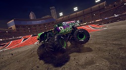 画像ギャラリー No.015のサムネイル画像 / PS4/Switch版「Monster Jam Steel Titans 2」が本日リリース。5トン級の巨大トラックが空を舞うスタントアクションを最大6人で楽しめる
