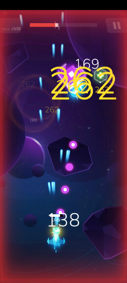 画像ギャラリー No.002のサムネイル画像 / 宇宙で縦シュー×育成。Android向けシューティング「Shootero 宇宙射撃攻撃」を紹介する「（ほぼ）日刊スマホゲーム通信」第2503回