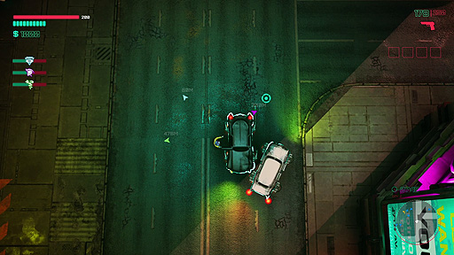画像ギャラリー No.004のサムネイル画像 / 「Glitchpunk」のSteam早期アクセスは現地時間8月11日に開始へ。近未来の街を舞台とした，見下ろし視点のGTA2風サイバーパンクACT