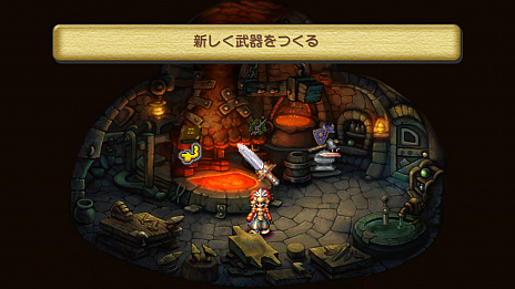画像ギャラリー No.012のサムネイル画像 / HDリマスター版「聖剣伝説 Legend of Mana」の新情報公開。武器と防具，そして楽器の詳細や，ペット，ゴーレムなどのゲーム内要素が明らかに