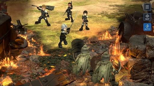 画像ギャラリー No.004のサムネイル画像 / 「FINAL FANTASY VII EVER CRISIS」，若き日の英雄セフィロスに秘められた物語を紹介。3人のソルジャー，グレン，マット，ルティアが登場