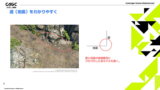 画像ギャラリー No.004のサムネイル画像 / 「FFVII EVER CRISIS」の演出方法などが解説されたセッションをレポート。ゲーム世界を分かりやすく表現し，キャラの魅力を引き出す秘訣とは