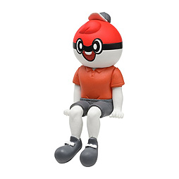 画像ギャラリー No.007のサムネイル画像 / カプセルトイ「座るポケモン＋ボールガイ」が本日発売。ピカチュウほか無表情なポケモン達に笑顔のボールガイが交じった全6種