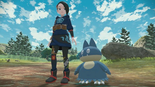 画像ギャラリー No.002のサムネイル画像 / 「Pokémon LEGENDS アルセウス」ヒスイ地方に生息するキング＆クイーンの情報が公開。行動範囲が広がる“ポケモンライド”も登場