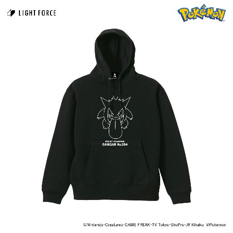 画像ギャラリー No.009のサムネイル画像 / 「ポケモン」デザインのリフレクターTシャツ&パーカーがヴィレヴァンオンラインに登場。予約受付中