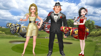 画像ギャラリー No.004のサムネイル画像 / 「CLAP HANZ GOLF」,“3回押しショット”を実装。受付嬢“セレナ”がプレイアブルキャラに