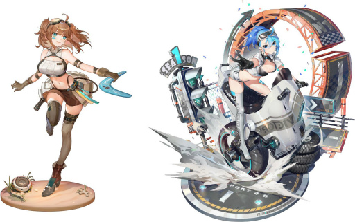 画像ギャラリー No.001のサムネイル画像 / 「フィギュアストーリー」に新フィギュア，泉とビビアンが登場