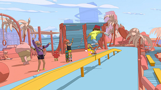 画像ギャラリー No.006のサムネイル画像 / 「OlliOlli World」プレイレポート&インタビュー。カジュアルで病みつきになるプラットフォーム型スケボーゲームの最新作