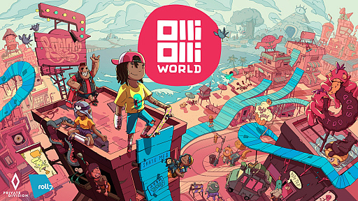 画像ギャラリー No.009のサムネイル画像 / 「OlliOlli World」プレイレポート&インタビュー。カジュアルで病みつきになるプラットフォーム型スケボーゲームの最新作