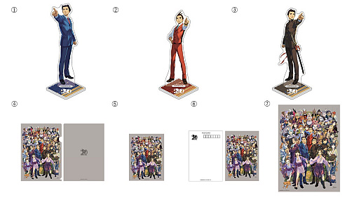 画像ギャラリー No.002のサムネイル画像 / 「逆転裁判」シリーズ,カプコンストア限定グッズ第2弾が登場