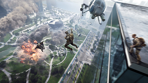 画像ギャラリー No.004のサムネイル画像 / 「Battlefield 2042」が正式発表。舞台は近未来，2021年10月22日にリリース。最大128人での対戦が可能 