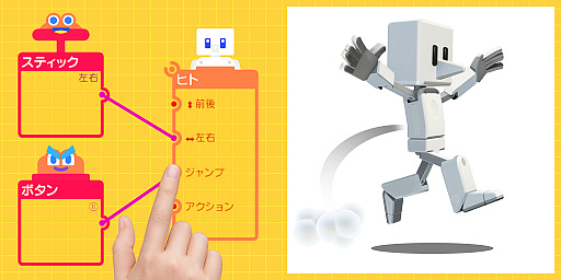 画像ギャラリー No.002のサムネイル画像 / Switch用プログラミングソフト「ナビつき！ つくってわかる　はじめてゲームプログラミング」が6月11日に発売
