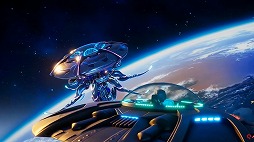 画像ギャラリー No.008のサムネイル画像 / Switch版「デストロイ オール ヒューマンズ！」のトレイラー第4弾“侵略前夜編”が公開。クリプトが地球に降り立つまでのストーリーを確認できる