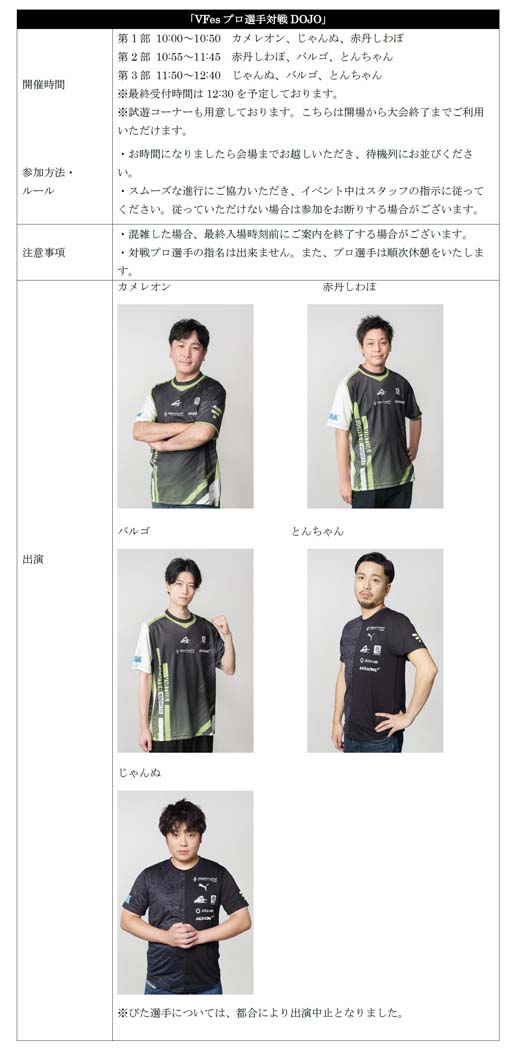 画像ギャラリー No.018のサムネイル画像 / 2月5日開催，「VIRTUA FIGHTER esports CHALLENGE CUP SEASON_1【3rd】 FREE FINAL／3on3 FINAL」インターネットライブ配信情報を公開
