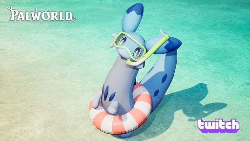 画像ギャラリー No.002のサムネイル画像 / 「Palworld / パルワールド」がTwitch Summer Drops Fesに参加。ゴールデンペコドンやサマースタイルオコチョなどの限定スキンが登場