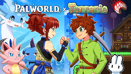 画像ギャラリー No.001のサムネイル画像 / 「Palworld / パルワールド」，「Terraria / テラリア」と2025年にコラボ。詳細は後日発表