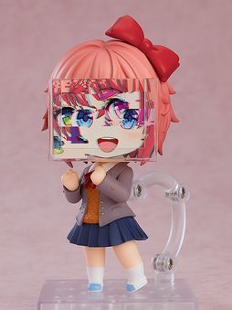 画像ギャラリー No.002のサムネイル画像 / バグ顔も付属。「ドキドキ文芸部!」,デフォルメフィギュア「ねんどろいど サヨリ」を2024年5月に発売