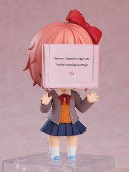 画像ギャラリー No.003のサムネイル画像 / バグ顔も付属。「ドキドキ文芸部!」,デフォルメフィギュア「ねんどろいど サヨリ」を2024年5月に発売