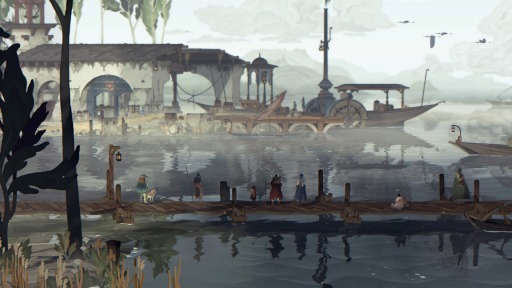 画像ギャラリー No.006のサムネイル画像 / オンライン型アクションRPG「Book of Travels」のアーリーアクセス版が8月9日にリリース。オープンワールドで水彩画のような世界観を堪能