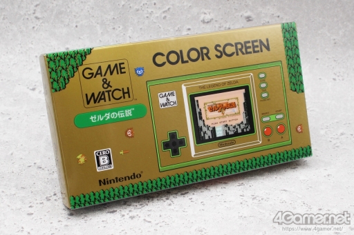 画像ギャラリー No.001のサムネイル画像 / 「ゲーム&ウオッチ ゼルダの伝説」を“1989年のGame & Watch ZELDA”とともに遊ぶ。新世代G&Wは,時計としての使いやすさにも満足