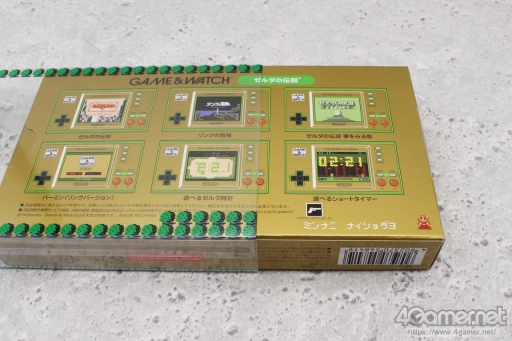 画像ギャラリー No.003のサムネイル画像 / 「ゲーム&ウオッチ ゼルダの伝説」を“1989年のGame & Watch ZELDA”とともに遊ぶ。新世代G&Wは,時計としての使いやすさにも満足