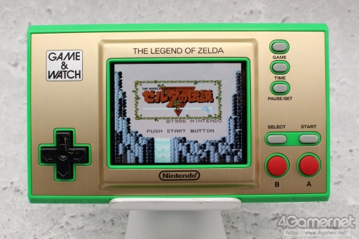 画像ギャラリー No.022のサムネイル画像 / 「ゲーム&ウオッチ ゼルダの伝説」を“1989年のGame & Watch ZELDA”とともに遊ぶ。新世代G&Wは,時計としての使いやすさにも満足