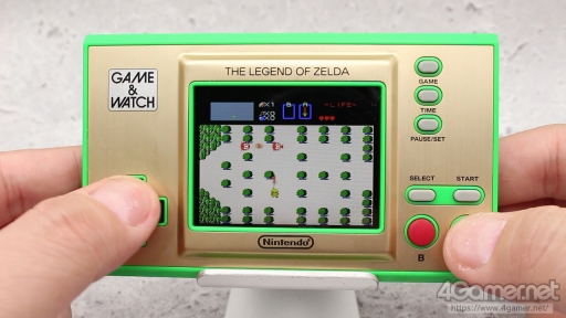 画像ギャラリー No.023のサムネイル画像 / 「ゲーム&ウオッチ ゼルダの伝説」を“1989年のGame & Watch ZELDA”とともに遊ぶ。新世代G&Wは,時計としての使いやすさにも満足