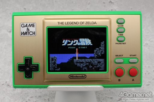 画像ギャラリー No.024のサムネイル画像 / 「ゲーム&ウオッチ ゼルダの伝説」を“1989年のGame & Watch ZELDA”とともに遊ぶ。新世代G&Wは,時計としての使いやすさにも満足