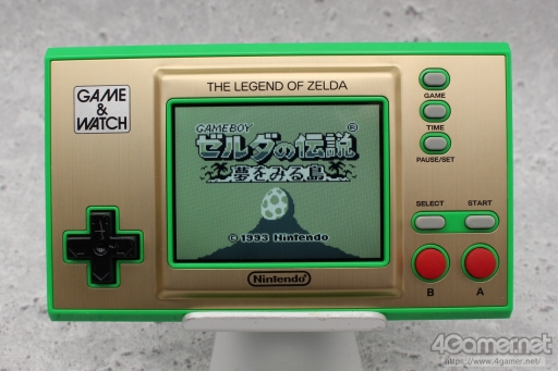 画像ギャラリー No.027のサムネイル画像 / 「ゲーム&ウオッチ ゼルダの伝説」を“1989年のGame & Watch ZELDA”とともに遊ぶ。新世代G&Wは,時計としての使いやすさにも満足