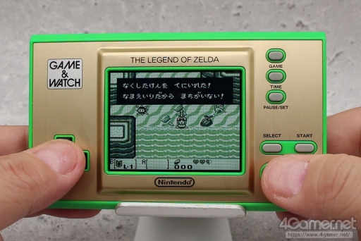 画像ギャラリー No.028のサムネイル画像 / 「ゲーム&ウオッチ ゼルダの伝説」を“1989年のGame & Watch ZELDA”とともに遊ぶ。新世代G&Wは,時計としての使いやすさにも満足